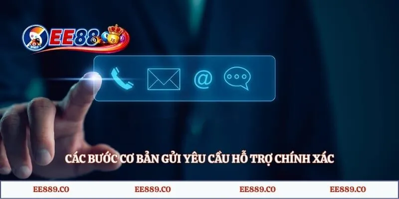 Các bước cơ bản gửi yêu cầu hỗ trợ chính xác