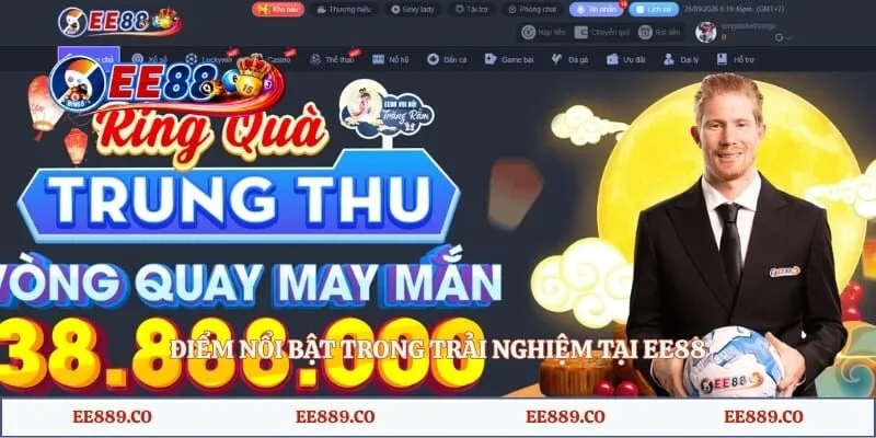 Trang chủ 2 Điểm nổi bật trong trải nghiệm tại EE88